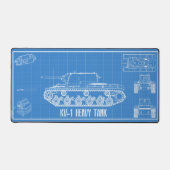 KV-1タンク デスクマット (正面)