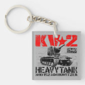 KV-2ソ連重戦車 キーホルダー (正面)