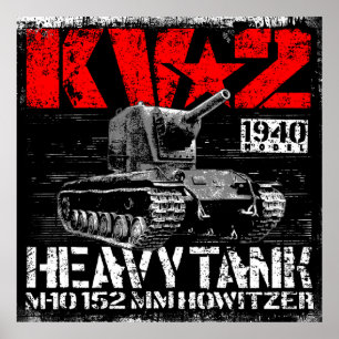 KV-2ソ連重戦車 ポスター
