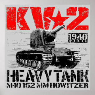 KV-2ソ連重戦車 ポスター