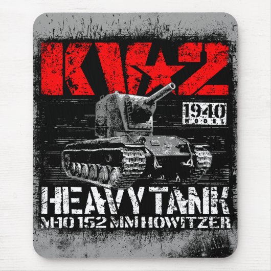 KV-2ソ連重戦車 マウスパッド (正面)