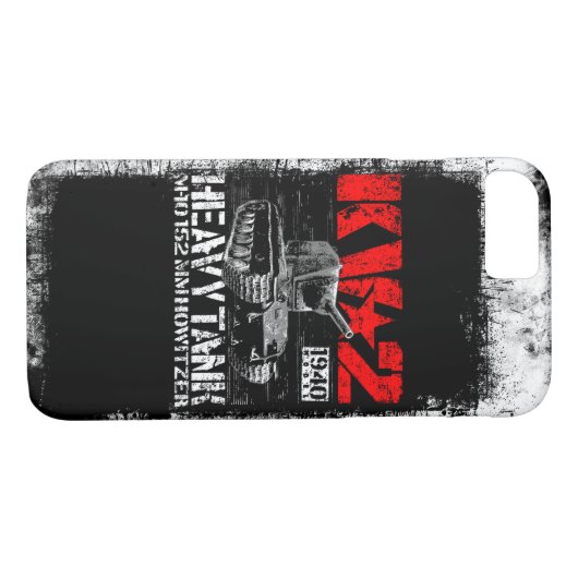 KV-2ソ連重戦車 Case-Mate iPhoneケース (裏面(横))