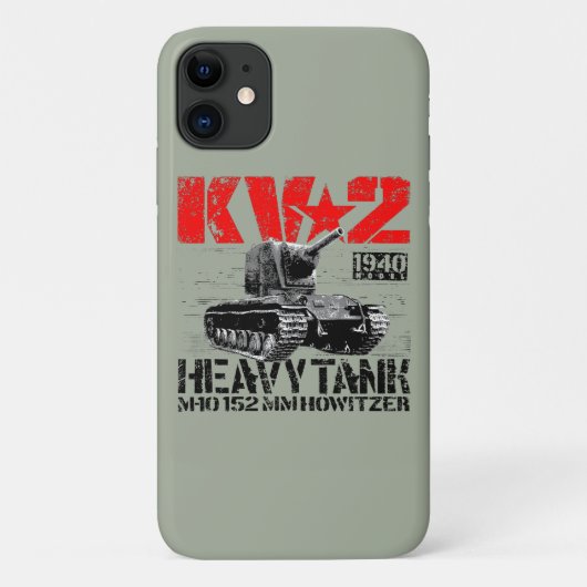 KV-2ソ連重戦車 Case-Mate iPhoneケース (裏面)