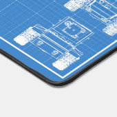 KV-2タンク デスクマット (コーナー)