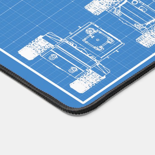 KV-2タンク デスクマット (コーナー)