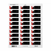 KW色戻りラベル ラベル (フルシート)