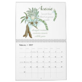 Kwajカレンダー2025 カレンダー (2月 2027)