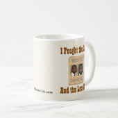 Kwame -私によっては法律が戦いました コーヒーマグカップ (正面右)