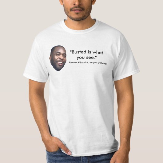Kwame Kilpatrick Tシャツ (正面)
