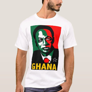 KWAME NKRUMAH-の黒い星 Tシャツ