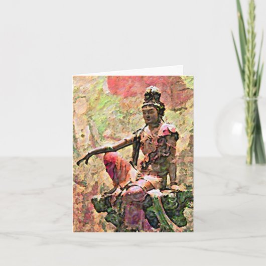 Kwanのインのメッセージカード カード (正面)