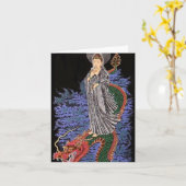 Kwanインノートカード カード (黄色い花)