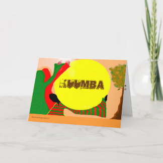 KWANZA   -挨拶状 シーズンカード