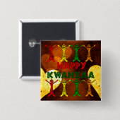 Kwanzaaのダンサー 缶バッジ (正面&裏面)