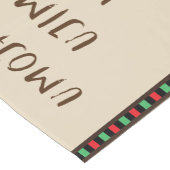 Kwanzaaの主義|のテーブルのランナー ショートテーブルランナー (コーナー)