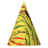 Kwanzaaの休日パターン パーティーハット (裏面)