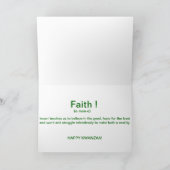 KWANZAAの挨拶状 シーズンカード (内部)