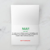 KWANZAAの挨拶状 シーズンカード (内部)