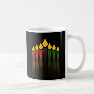 kwanzaaの蝋燭 コーヒーマグカップ