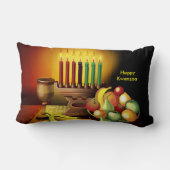 Kwanzaaの装飾用クッション ランバークッション (裏面)