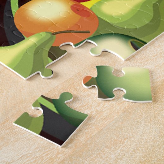 Kwanzaaの食糧 ジグソーパズル (側面)