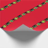 Kwanzaaは包装紙をインスパイア ラッピングペーパー (角)