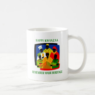 Kwanzaa コーヒーマグカップ