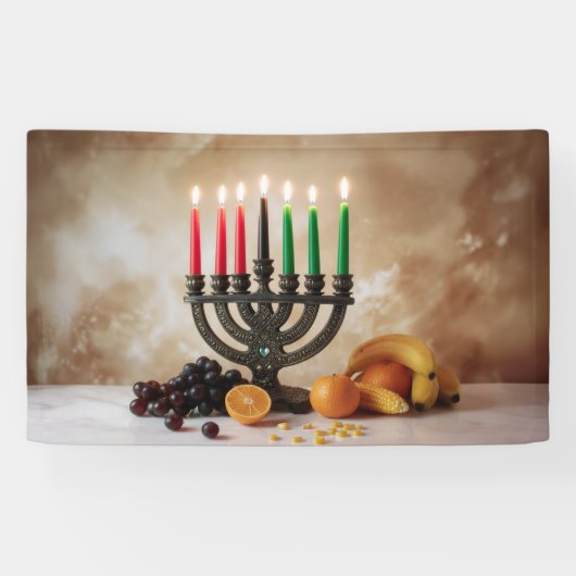 KWANZAA 横断幕 (横)