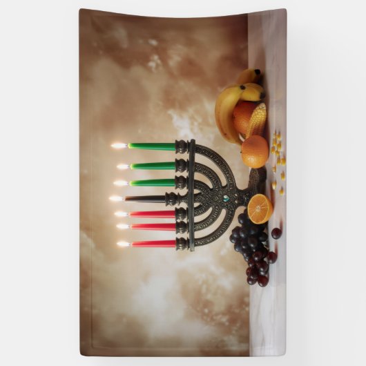 KWANZAA 横断幕 (縦)