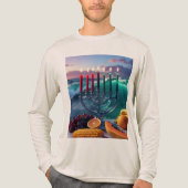 KWANZAA - 7 NIGHTS - KINARA トライブレンドTシャツ (正面)