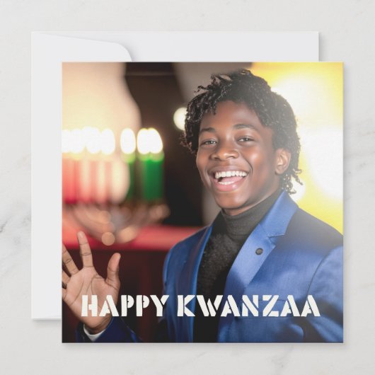  KWANZAA - HAPPY KWANZAA - (正面)