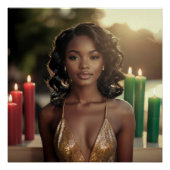 KWANZAA - HAPPY KWANZAA -  ポスター (正面)