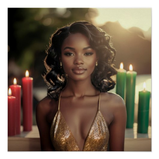 KWANZAA - HAPPY KWANZAA -  ポスター (正面)