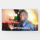KWANZAA - HAPPY KWANZAA - 横断幕 (横)