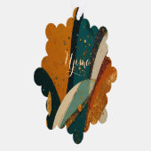 Kwanzaa Holiday Elegance  オーナメントカード (右)