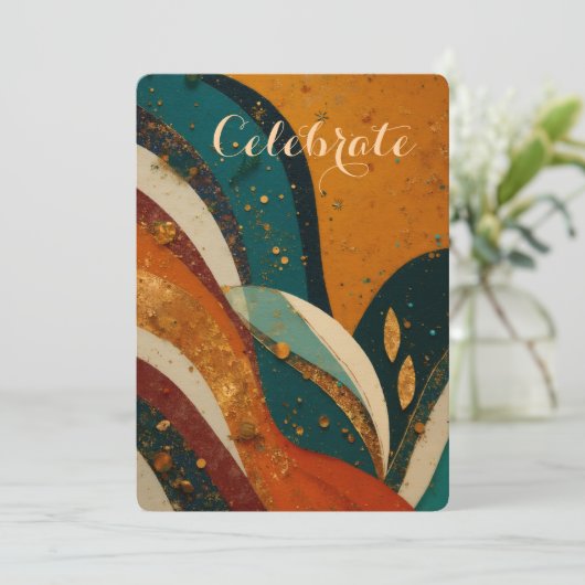 Kwanzaa Holiday Elegance  シーズンカード (スタンド正面)