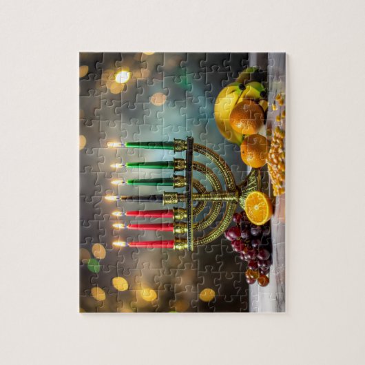 KWANZAA - KINARA -  ジグソーパズル (縦)