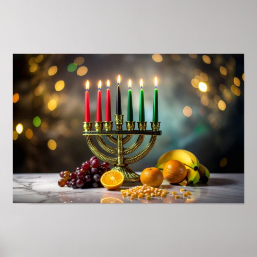 KWANZAA - KINARA - ポスター (正面)