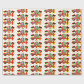 Kwanzaa Table Painting ラッピングペーパー (フラット)