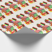 Kwanzaa Table Painting ラッピングペーパー (角)