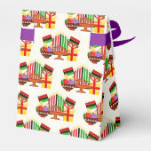 Kwanzaa Table Painting Favor Box フェイバーボックス (裏面サイド)