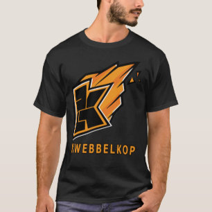 kwebbelkopロゴyoutubeビデオゲームクラシックyt Ess Tシャツ