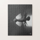 Kwetsbaarheid en breekbaarheid symbolic in Engel. ジグソーパズル (縦)