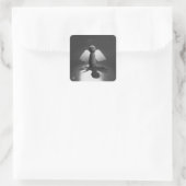 Kwetsbaarheid en breekbaarheid symbolic in Engel. スクエアシール (バッグ)