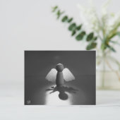 Kwetsbaarheid en breekbaarheid symbolic in Engel. ポストカード (スタンド正面)