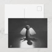 Kwetsbaarheid en breekbaarheid symbolic in Engel. ポストカード (正面/裏面)