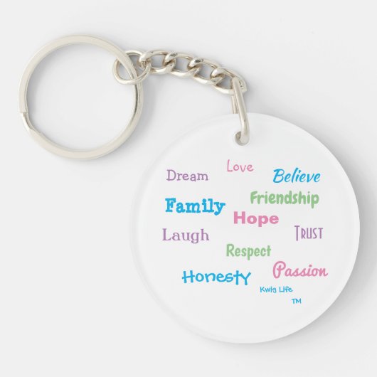 Kwig Life TM キーホルダー (正面)