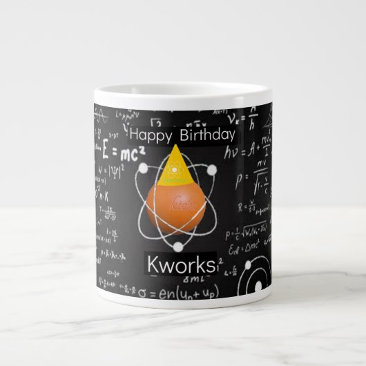 Kworks お誕生日おめでとう マグ (正面)