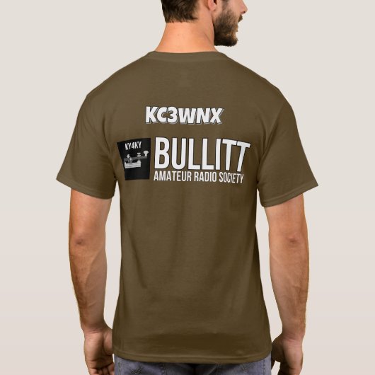 KY4KY B.A.R.S CW Tシャツ (裏面)