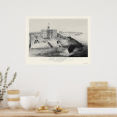 Ky 1862パドゥカのフォートアンダーソン ポスター (キッチン)